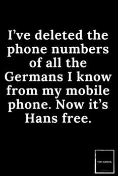 Lined Blank Notebook Drawing Pad: Unlined Ruled Pages Book (6 x 9 inches) - 100 Pages Journal II Planning, Drawing, Sketching, Writing,: I’ve deleted ... phone. Now it’s Hans free. (Best Dad Jokes)