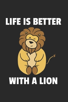 Löwe Notizbuch: Löwe Notizbuch für Liebhaber / Notizheft / Notizblock A5 (6x9in) Dotted Notebook / Punkteraster / 120 gepunktete Seiten (German Edition)