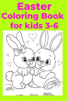 Paperback Easter Coloring Book for kids 3-6 Book