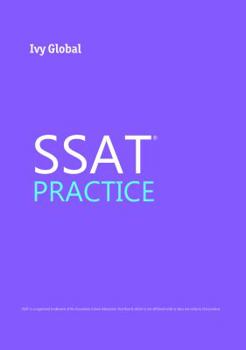 Paperback Ivy Global SSAT Practice Book