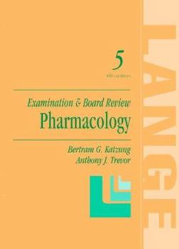 Paperback Pharmacology: Examination & Board Review Book