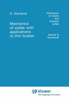 Hardcover Mechanics of Solids with Applications to Thin Bodies Book
