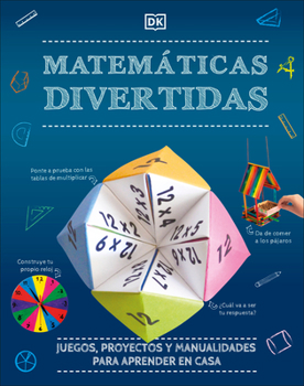 Hardcover Mates Divertidas (Math Maker Lab): Juegos, Proyectos Y Manualidades Para Aprender En Casa [Spanish] Book