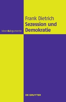 Hardcover Sezession und Demokratie [German] Book