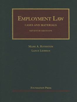 Hardcover Employment Law Cases and Materials Book