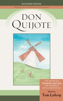 Hardcover Don Quijote: Spanish Edition and Don Quijote Dictionary for Students [Spanish] Book