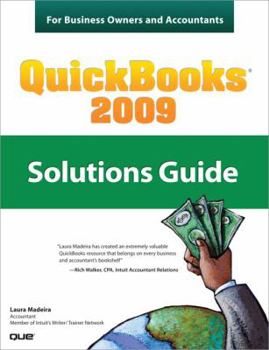 Paperback QuickBooks 2009 Solutions Guide: For Business Owners and Accountants Book