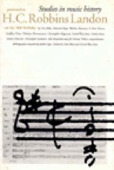 Paperback Studies in Music History: Presented to H.C. Robbins Landon on His Seventieth Birthday (English and German Edition) Book