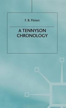 Hardcover A Tennyson Chronology Book