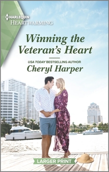 Mass Market Paperback Winning the Veteran's Heart: A Clean Romance [Large Print] Book