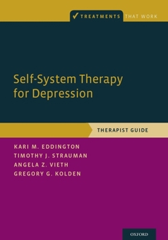 Paperback Self-System Therapy for Depression: Therapist Guide Book