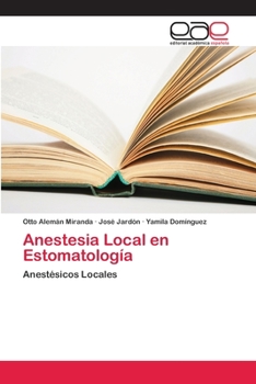 Paperback Anestesia Local en Estomatología [Spanish] Book