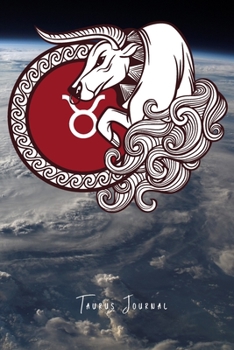 Taurus Journal : Zodiac Star Sign Journal: 6x9 Dot Grid 100 Pages Matte Cover