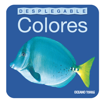 Hardcover Libro Desplegable. Colores [Spanish] Book