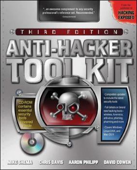 Paperback Anti-Hacker Tool Kit [With CDROM] Book