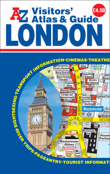 Paperback London A-Z Visitors' Atlas & Guide Book