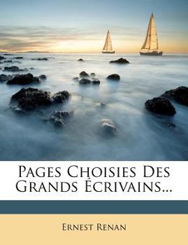 Paperback Pages Choisies Des Grands Ecrivains... [French] Book