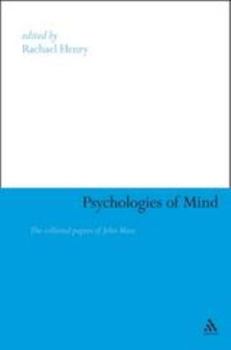 Paperback Psychologies of Mind: The Collected Papers of John Maze Book