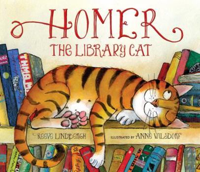 Hardcover Homer, the Library Cat Book