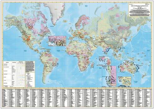 Misc. World Distribution of Thorium Deposits Book