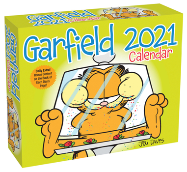 Calendar Garfield 2021 Day-To-Day Calendar Book