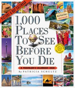 Calendar 1,000 Places to See Before You Die Picture-A-Day Wall Calendar 2020 Book