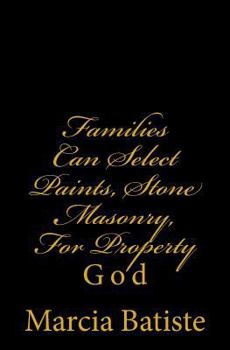 Paperback Families Can Select Paints, Stone Masonry, for property: God Book