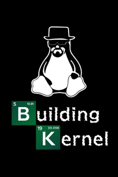 Paperback Notebook: Linux chemistry Serienjunkie Heisenberg joke gift 120 Pages, 6x9 Inches, Blank Book