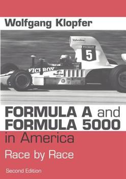Paperback Formula A and Formula 5000 in America: Race by Race [German] Book