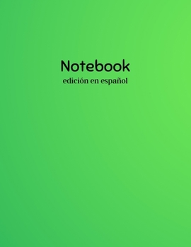 Paperback NOTEBOOK - edici?n en espa?ol [Spanish] Book