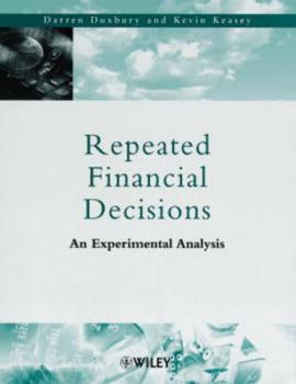 Paperback Repeated Financial Decisions: An Experimental Analysis Book