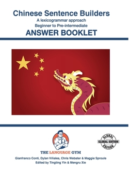 Paperback CHINESE SENTENCE BUILDERS - B to Pre - ANSWER BOOK: Sentence Builder [Chinese] Book