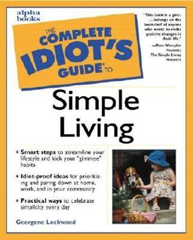 Paperback Complete Idiot's Guide to Simple Living Book