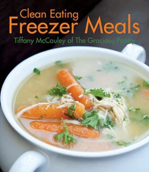 Paperback Clean Eating Freezer Meals Book