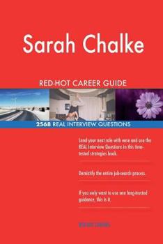 Paperback Sarah Chalke RED-HOT Career Guide; 2568 REAL Interview Questions Book