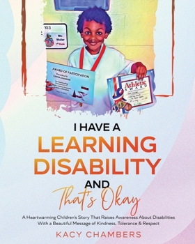 Paperback I Have a Learning Disability and That's Okay [Large Print] Book
