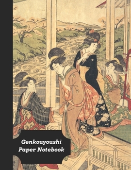 Paperback Genkouyoushi Paper Notebook: Practice Writing Kana & Kanji Characters: Great Vintage Classic Gift For Japanese Foreign Learners & Expats Book