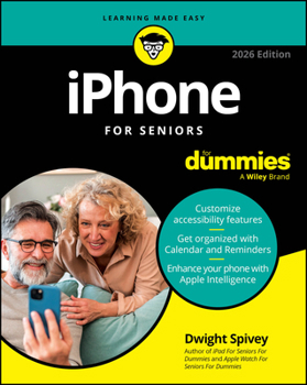 Paperback iPhone for Seniors for Dummies, 2026 Edition Book