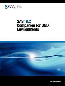 Paperback SAS 9.2 Companion for Unix Environments Book