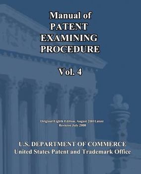 Paperback Manual of Patent Examining Procedure (Vol.4) Book