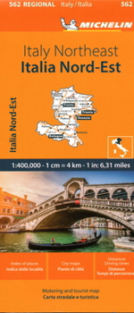Loose Leaf Italy: Northeast Map 562 Book