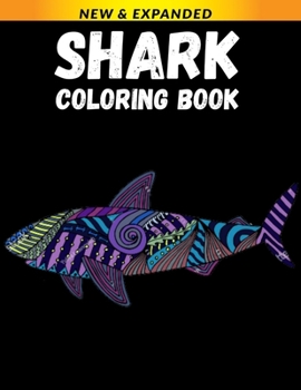 Paperback Shark Coloring Book: Stress Relieving Animals Designs Book