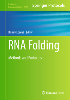 Hardcover RNA Folding: Methods and Protocols Book
