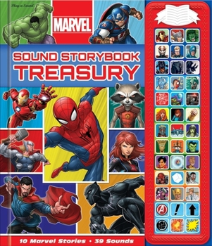 Hardcover Marvel: Sound Storybook Treasury [With Battery] Book