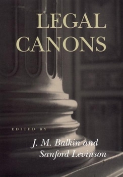 Hardcover Legal Canons Book