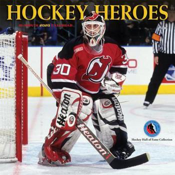 Calendar Hockey Heroes 2020 Square Wyman Book
