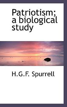 Paperback Patriotism; A Biological Study Book