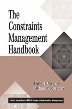 Hardcover The Constraints Management Handbook Ntal Information Book