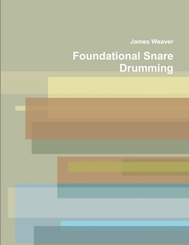 Paperback Foundational Snare Drumming Book