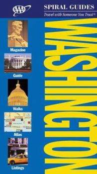 Spiral-bound Washington DC Spiral Guide Book